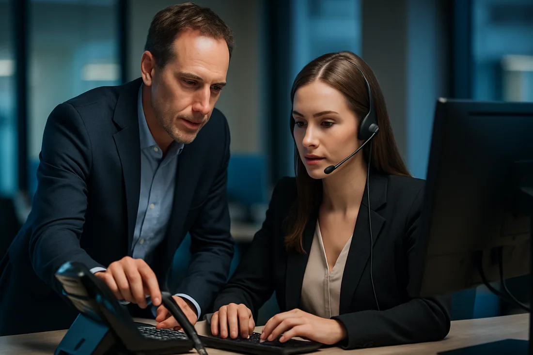Cómo debería configurarse un 807 en una centralita virtual