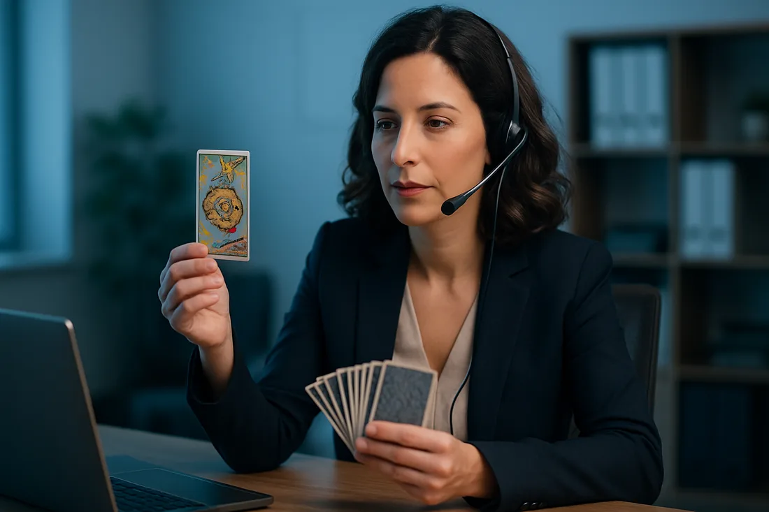 Cómo ganar más dinero con el tarot usando una centralita