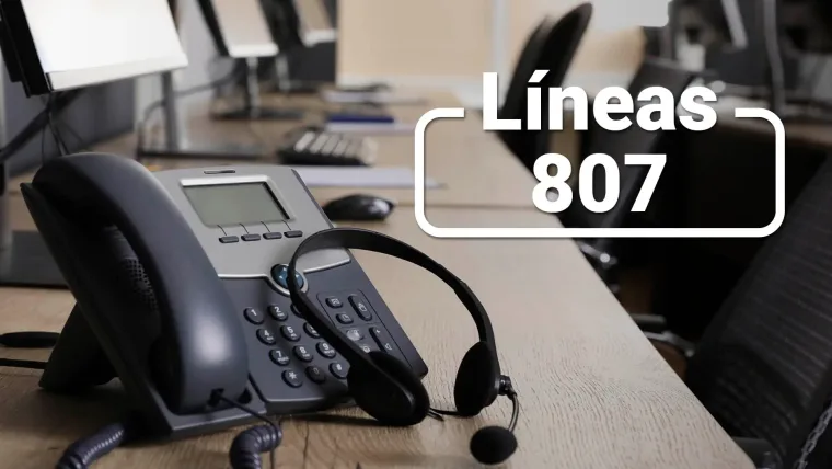 Líneas 807